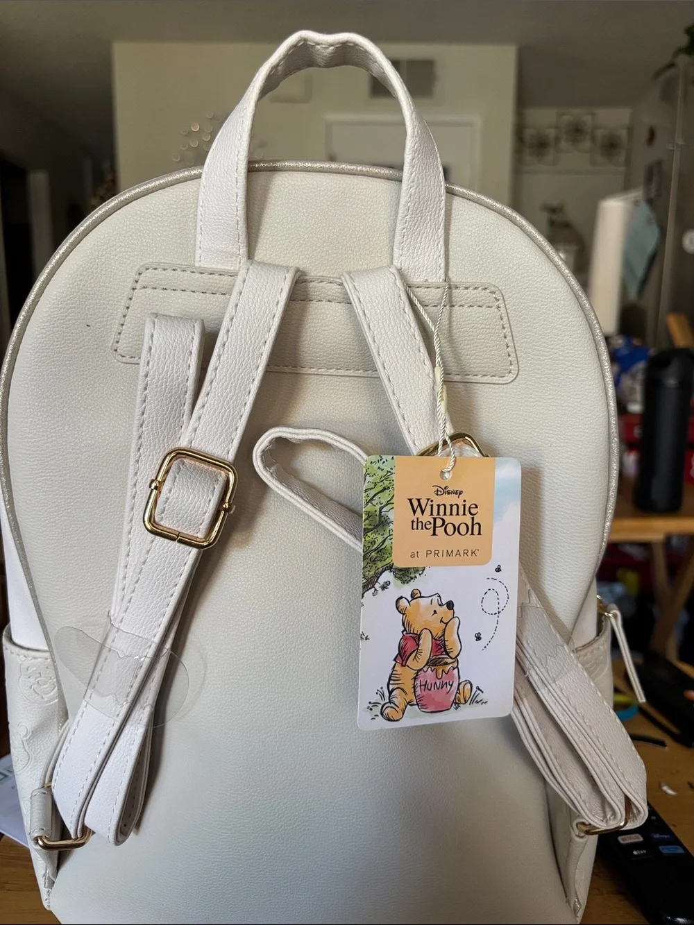 Disney Winnie the Pooh Primark Ecru Backpack NWT Eeyore Piglet Tigger